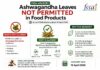 FSSAI Restricts Use of Ashwagandha Leaves in Food Products and Nutraceuticals